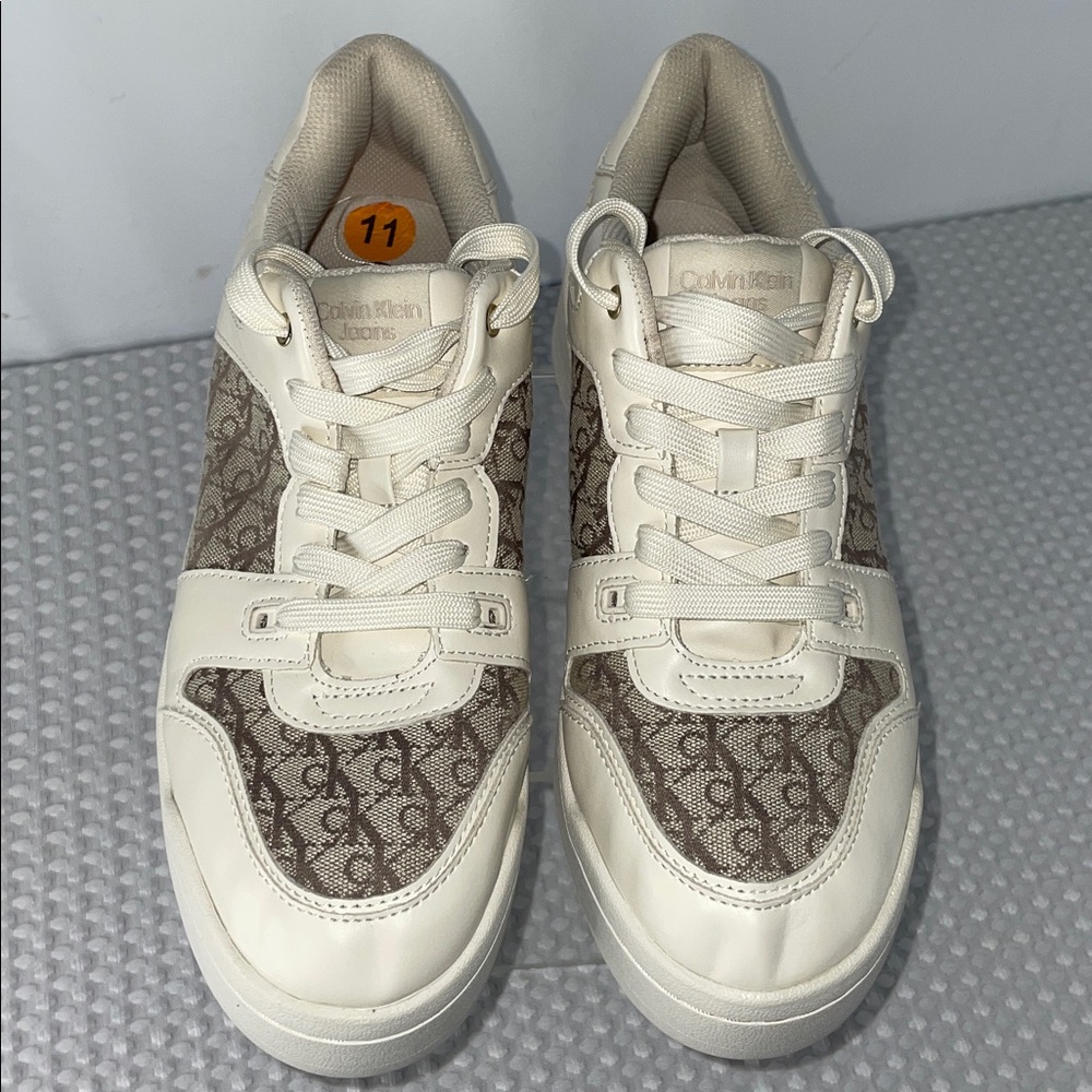 CALVIN KLEIN MONOGRAM WOMENS SNEAKERS FTL-12-082 - Picture 7 of 8